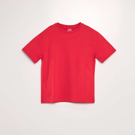 Camiseta lisa de punto grueso - Tough Cotton¿ rojo