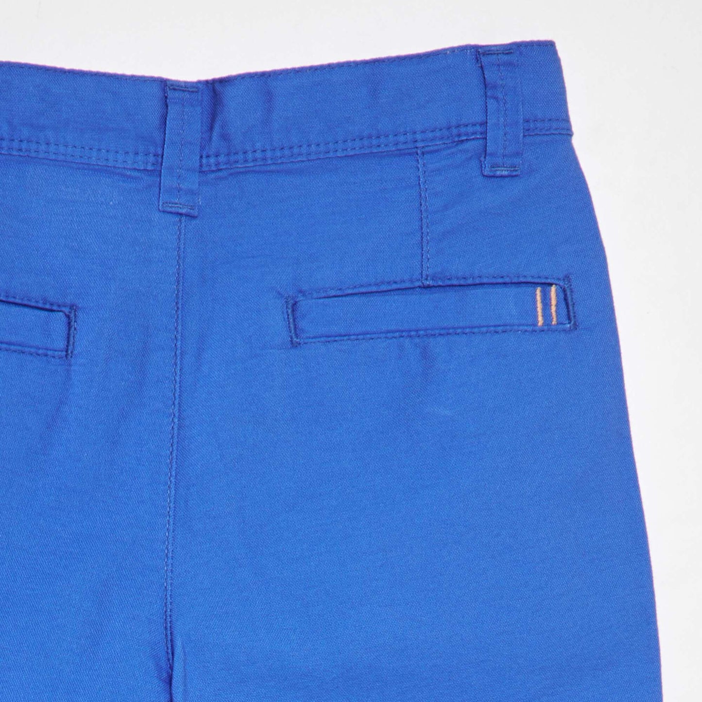 Pantalón slim tejido oxford AZUL