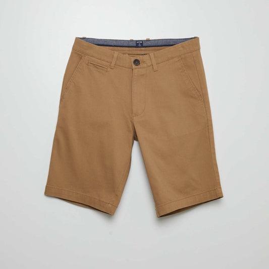 Bermudas tipo chino BEIGE