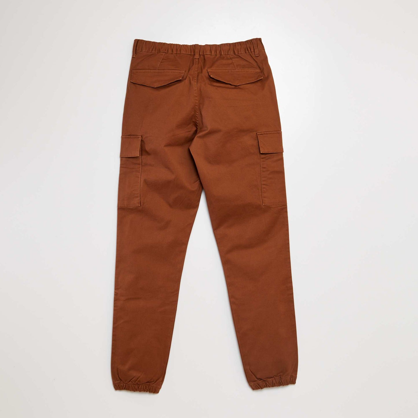 Pantalón con bolsillos cargo NARANJA