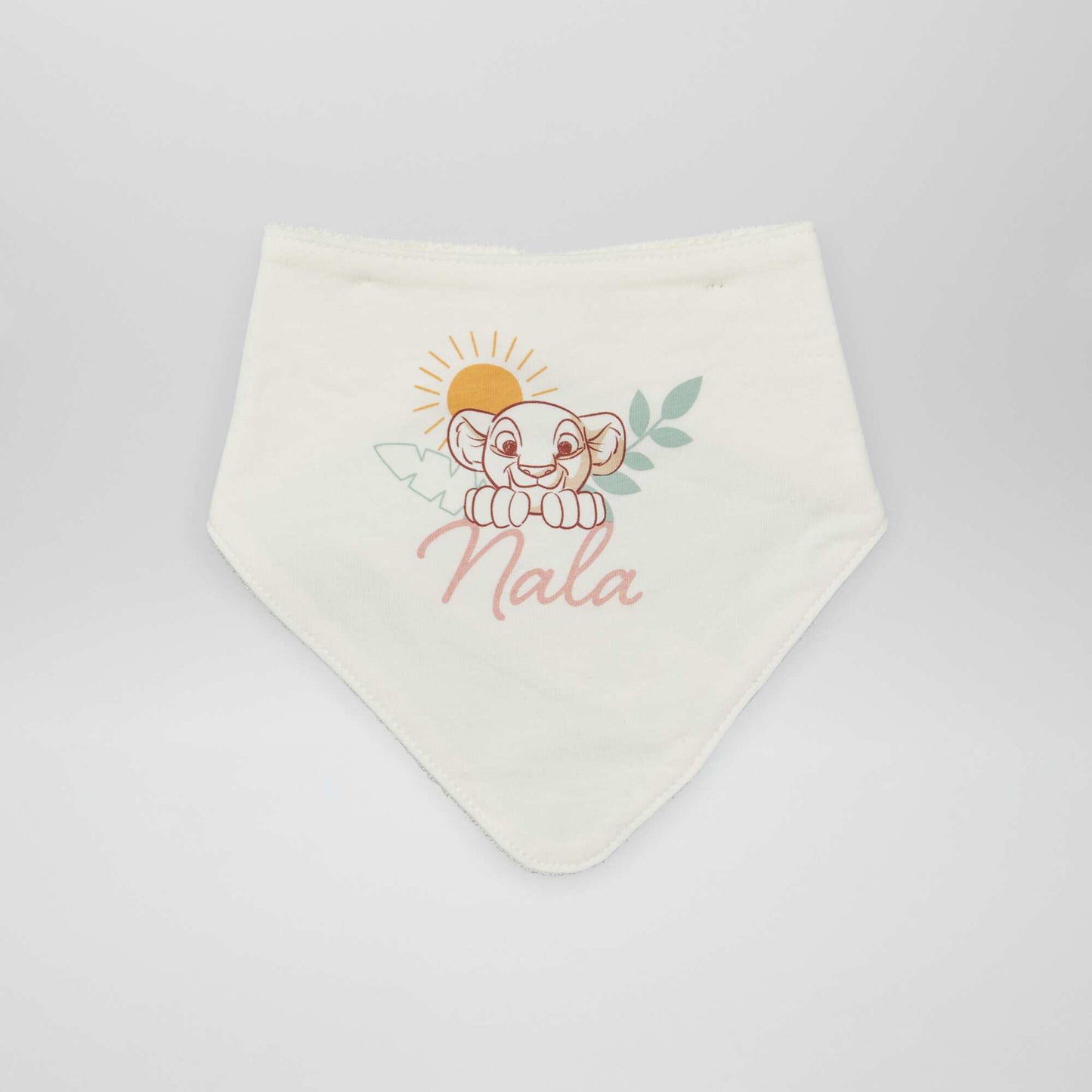 Pack de 3 baberos 'Nala & Simba' BEIGE