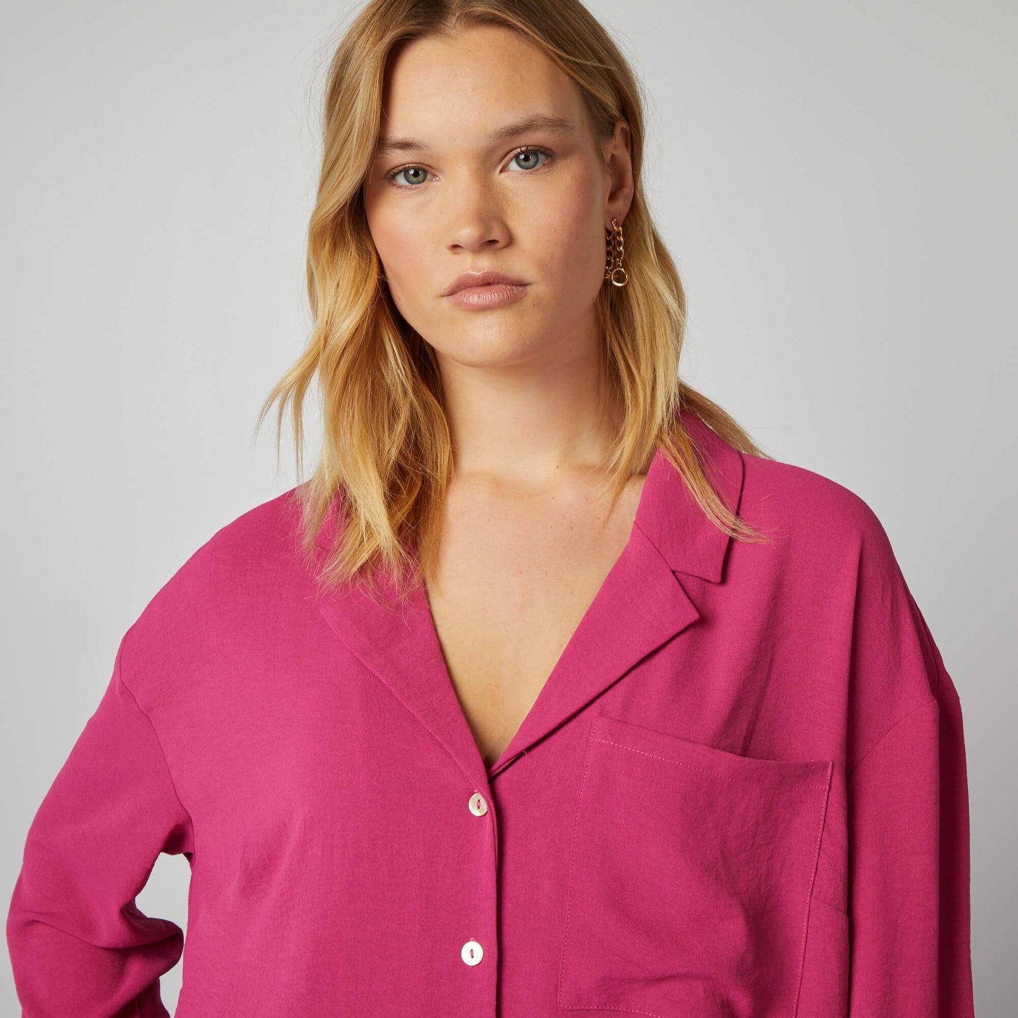 Blusa vaporosa ROSA