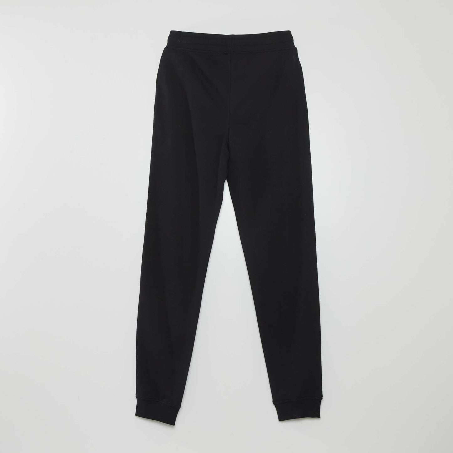 Pantalón de jogging de tejido de chándal negro