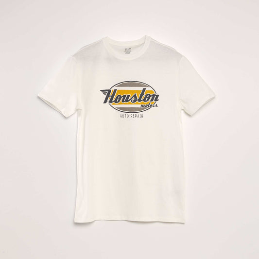 Camiseta estampada BLANCO