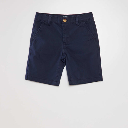 Short chino azul