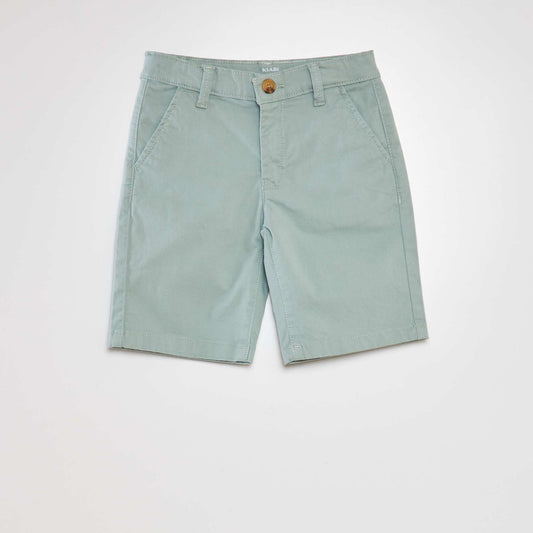 Short chino VERDE