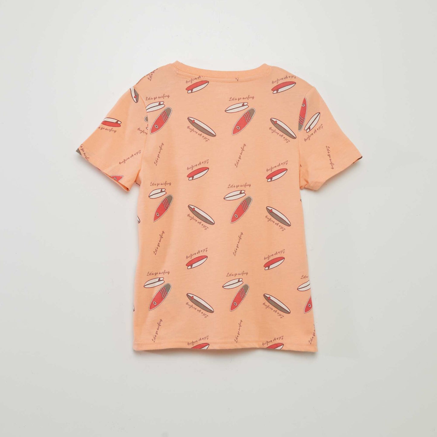 Camiseta estampada NARANJA