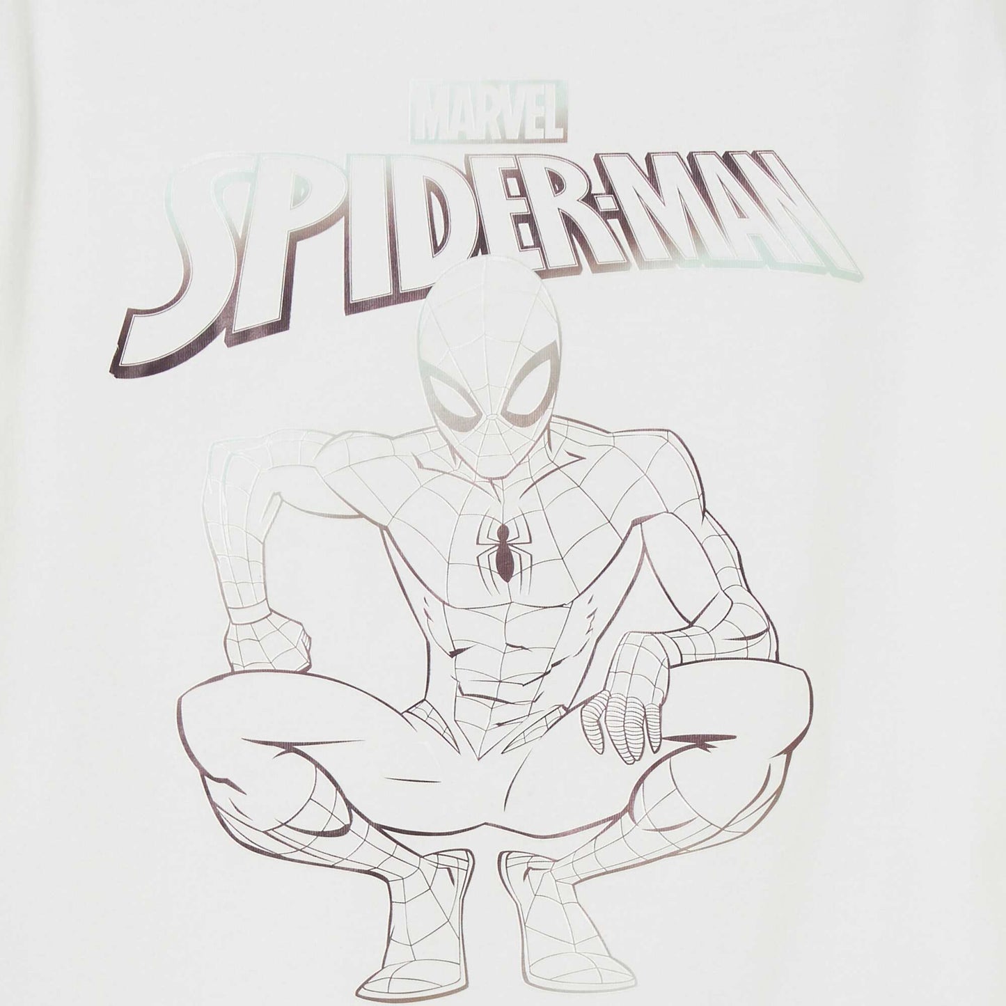 Camiseta loose 'Spider-Man' de 'Marvel' BEIGE