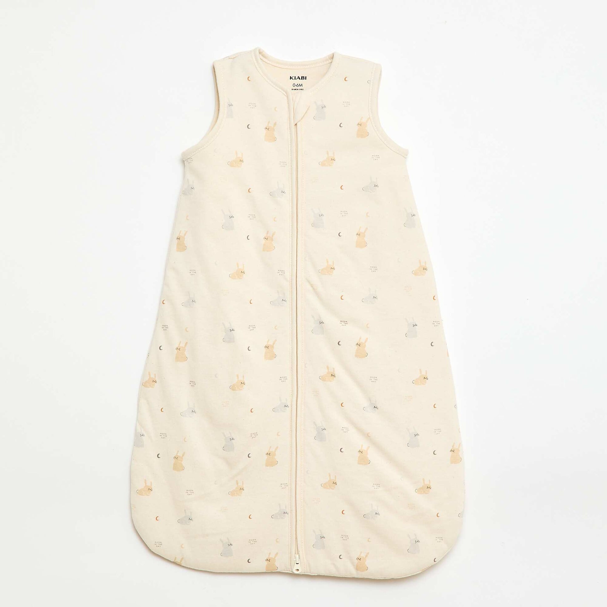 Saco de dormir acolchado sin mangas TOG 2 BEIGE