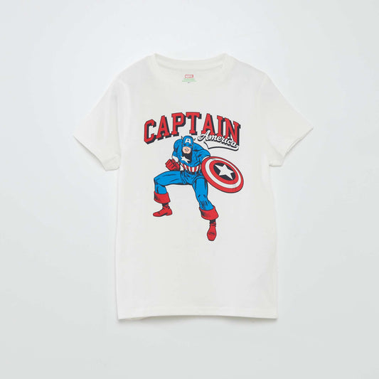 Camiseta estampada 'Marvel' BEIGE