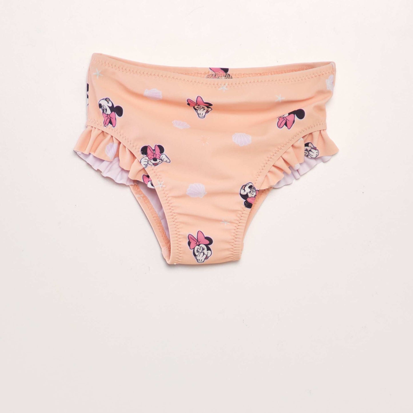 Braguita de bikini con volantes 'Disney' NARANJA