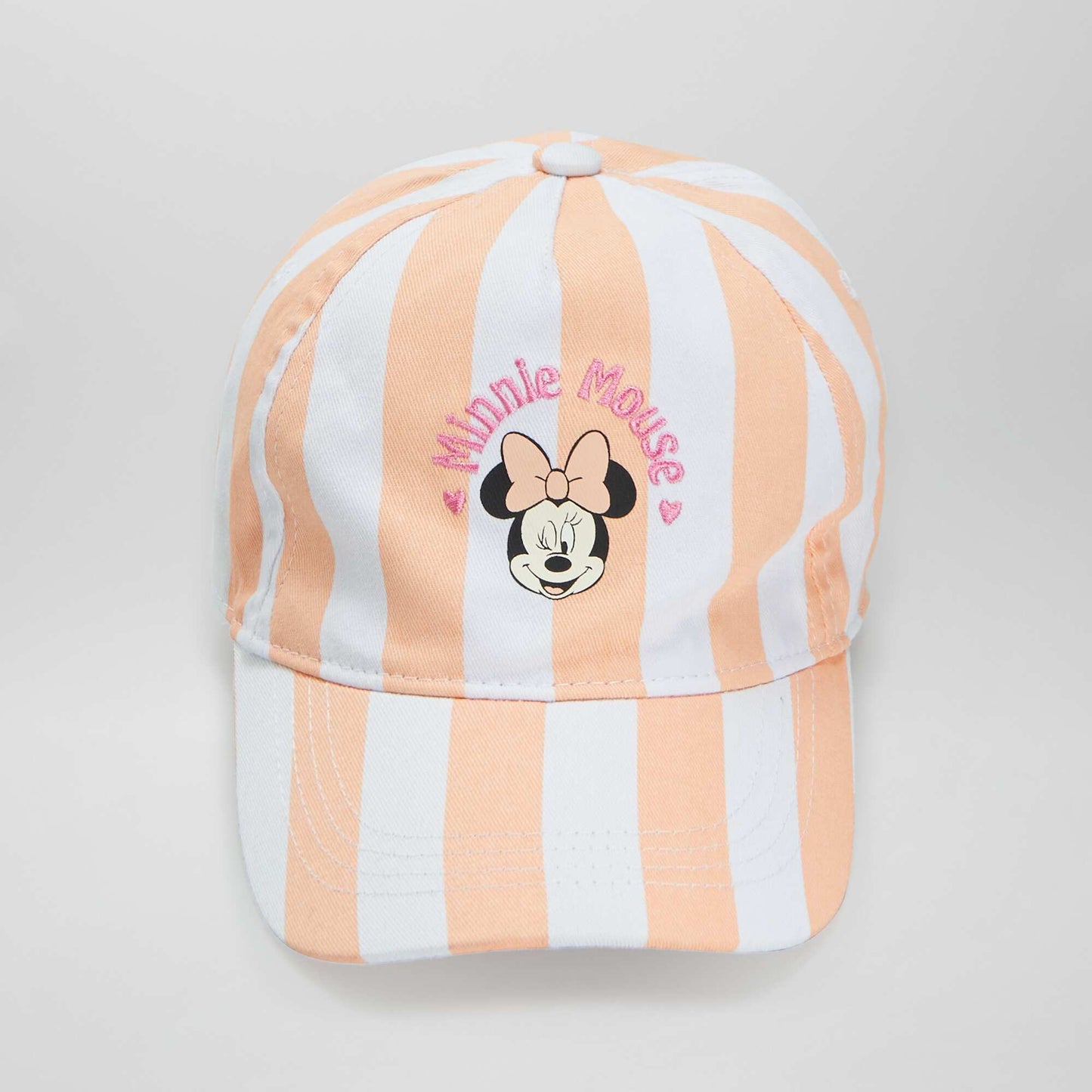 Gorra de rayas 'Minnie' BLANCO