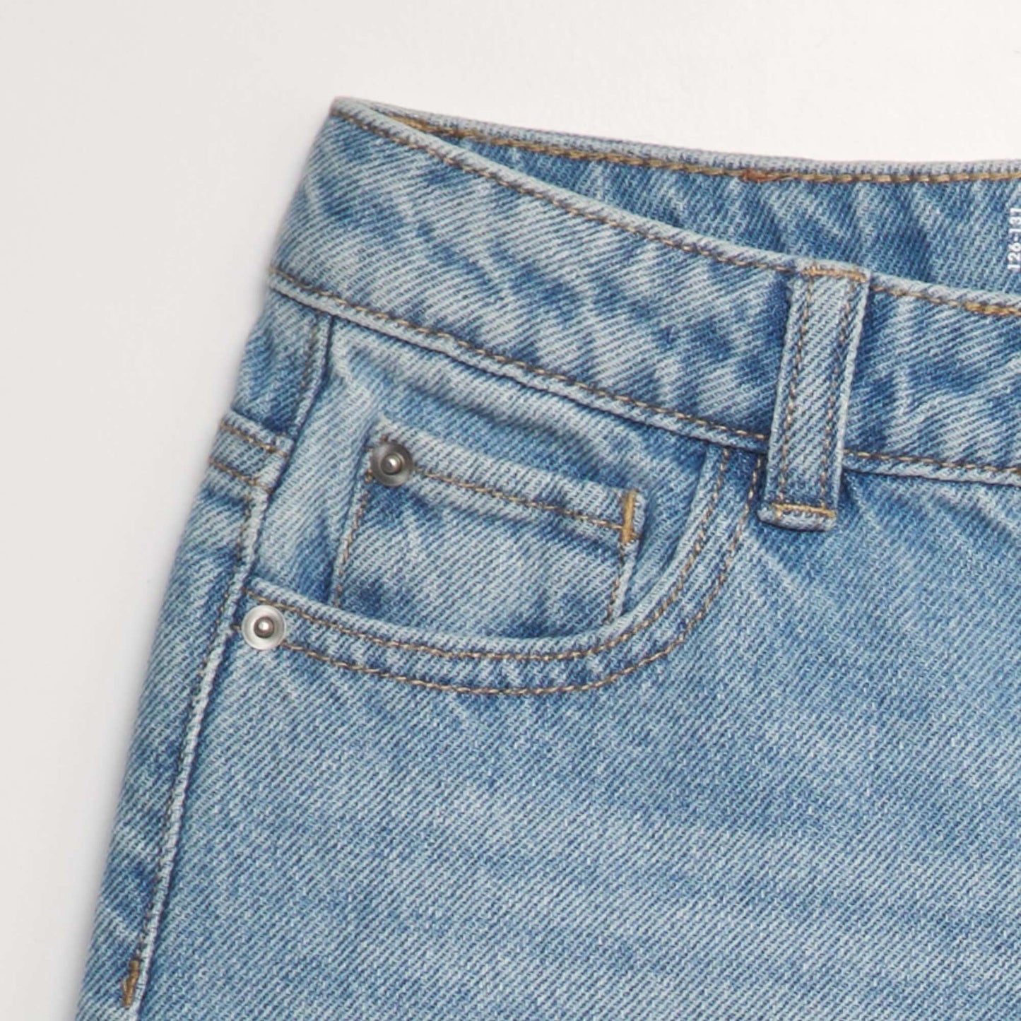 Short jean clásico AZUL