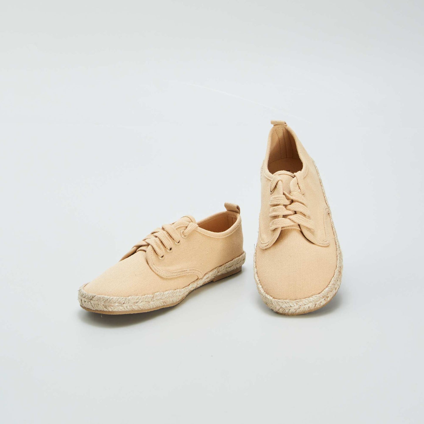 Zapatillas bajas de tela BEIGE