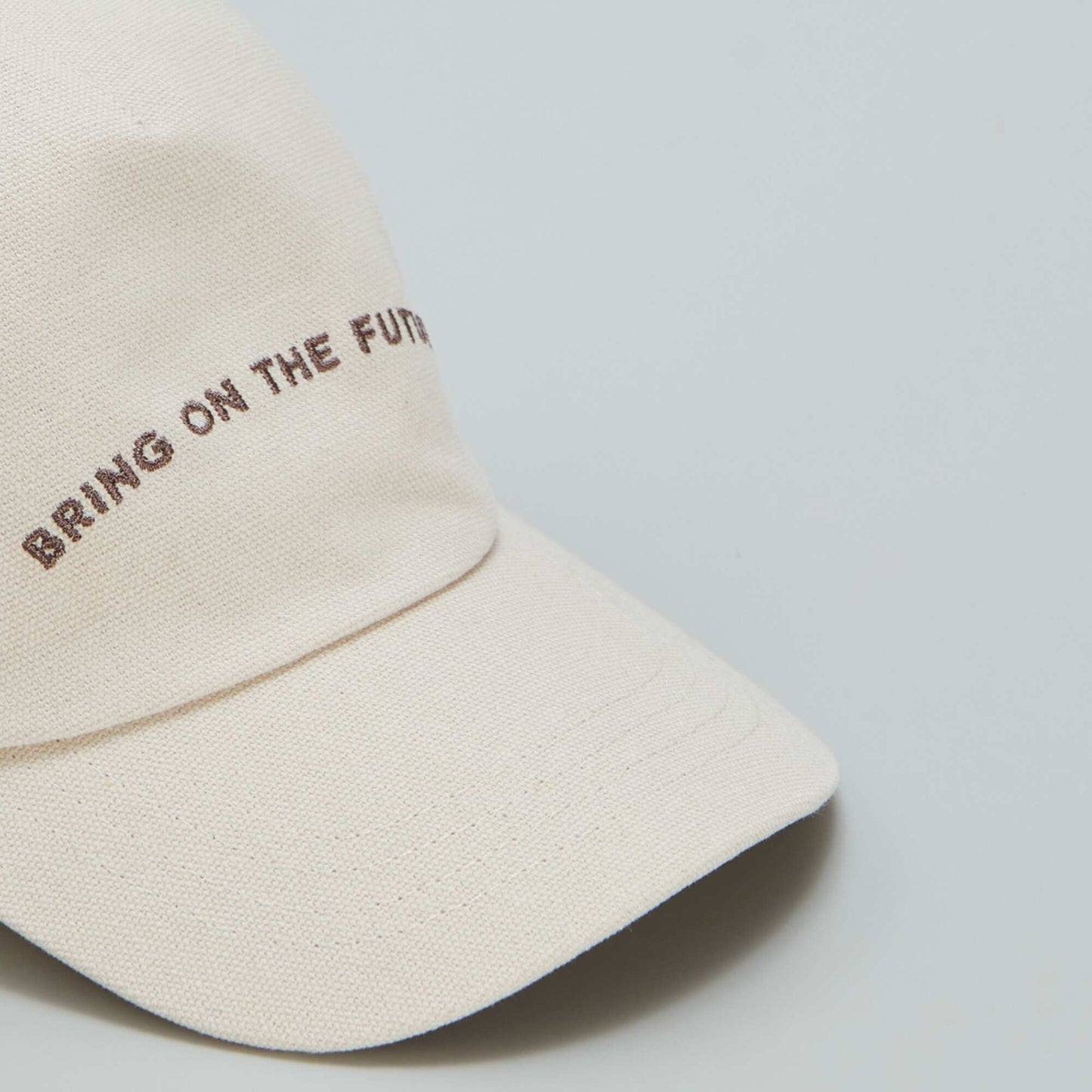 Gorra 'bring on the futur' BEIGE