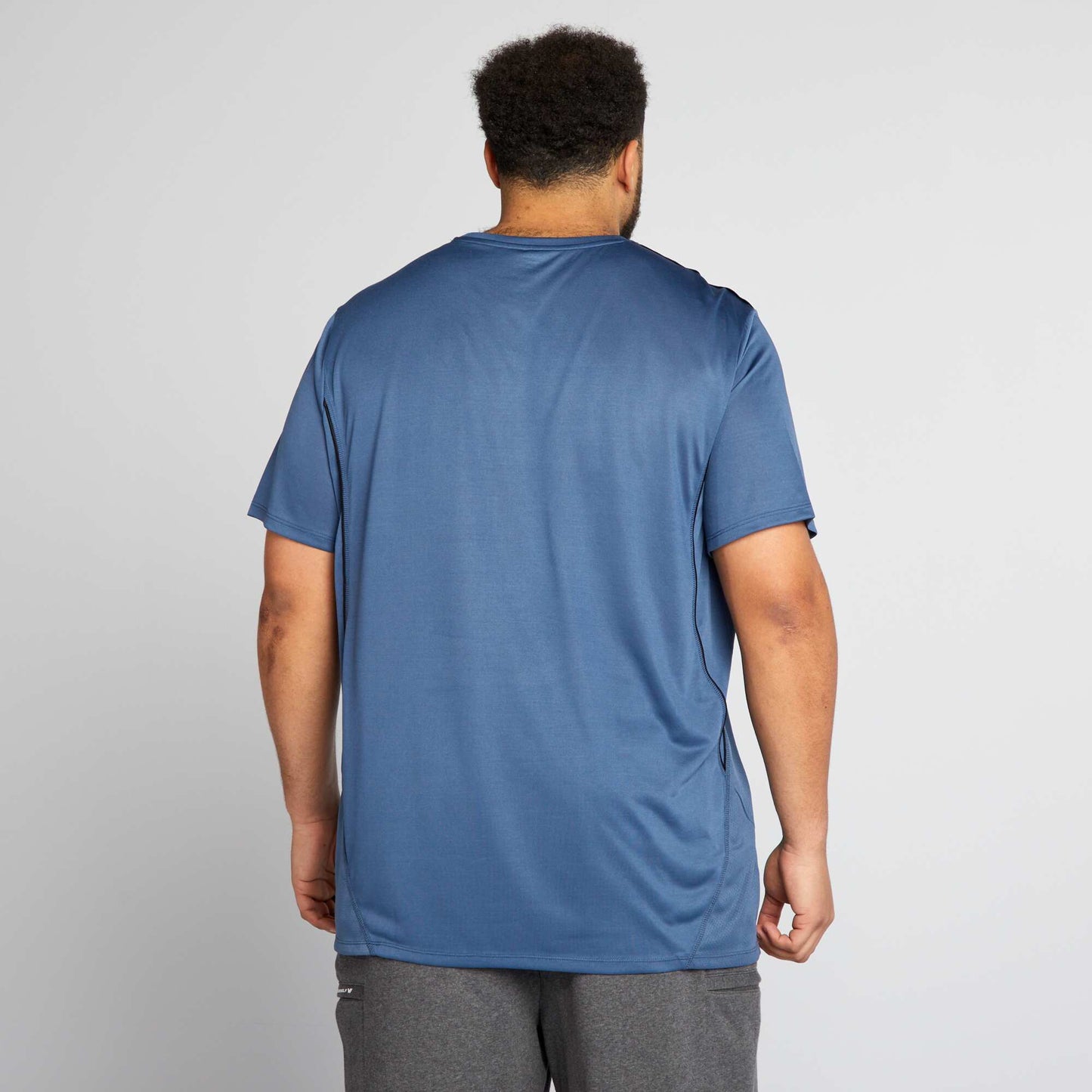 Camiseta de estilo deportivo AZUL