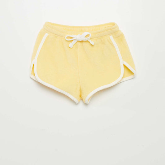 Short de rizo AMARILLO