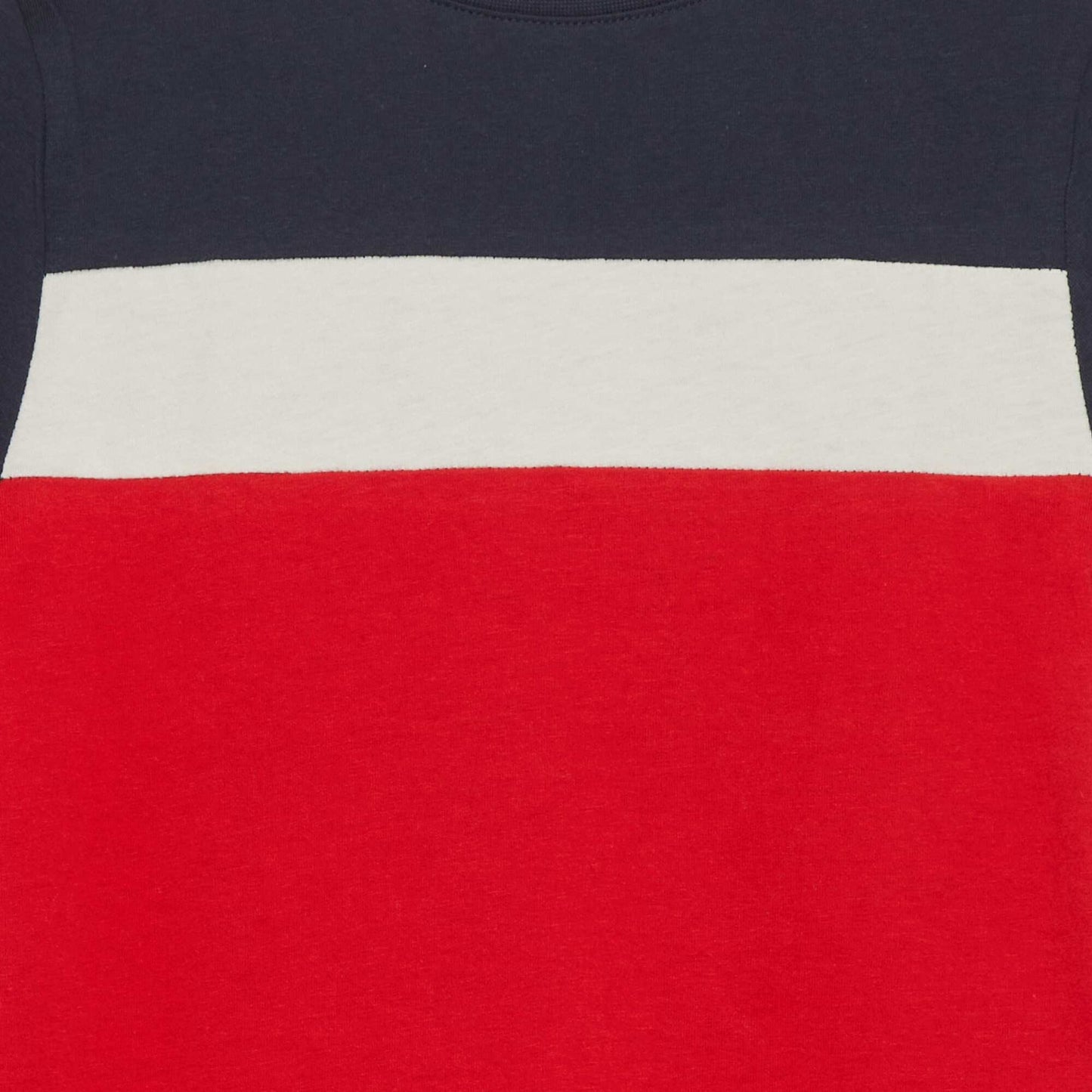 Camiseta colorblock ROJO