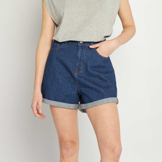 Short jean AZUL