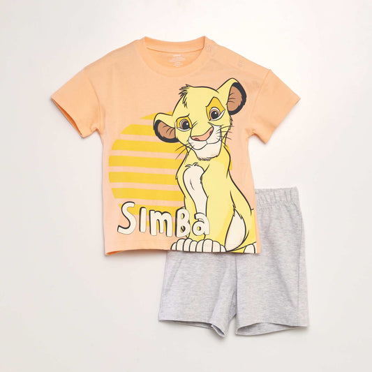 Conjunto de pijama 'Simba' - 2 piezas NARANJA