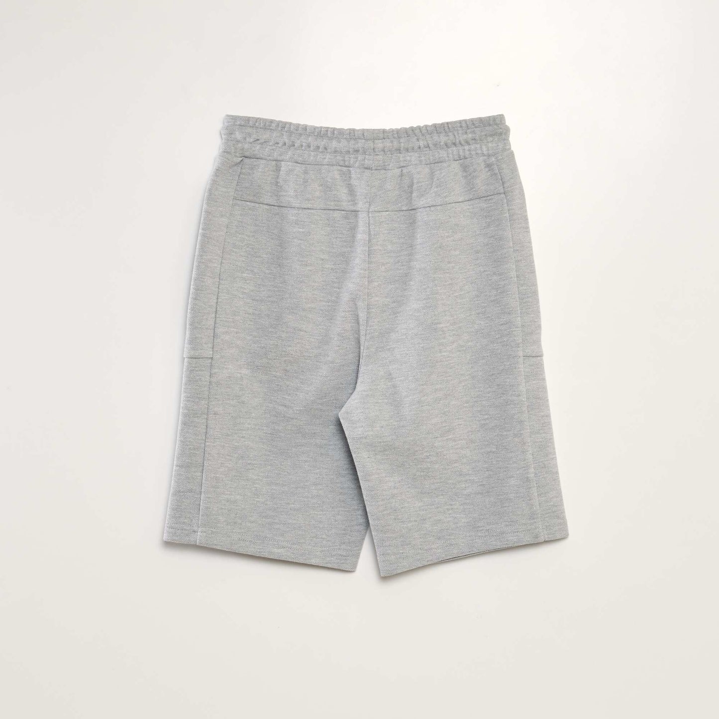 Pantalón corto de jogging de piqué GRIS