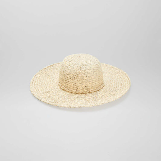 Sombrero de paja BEIGE