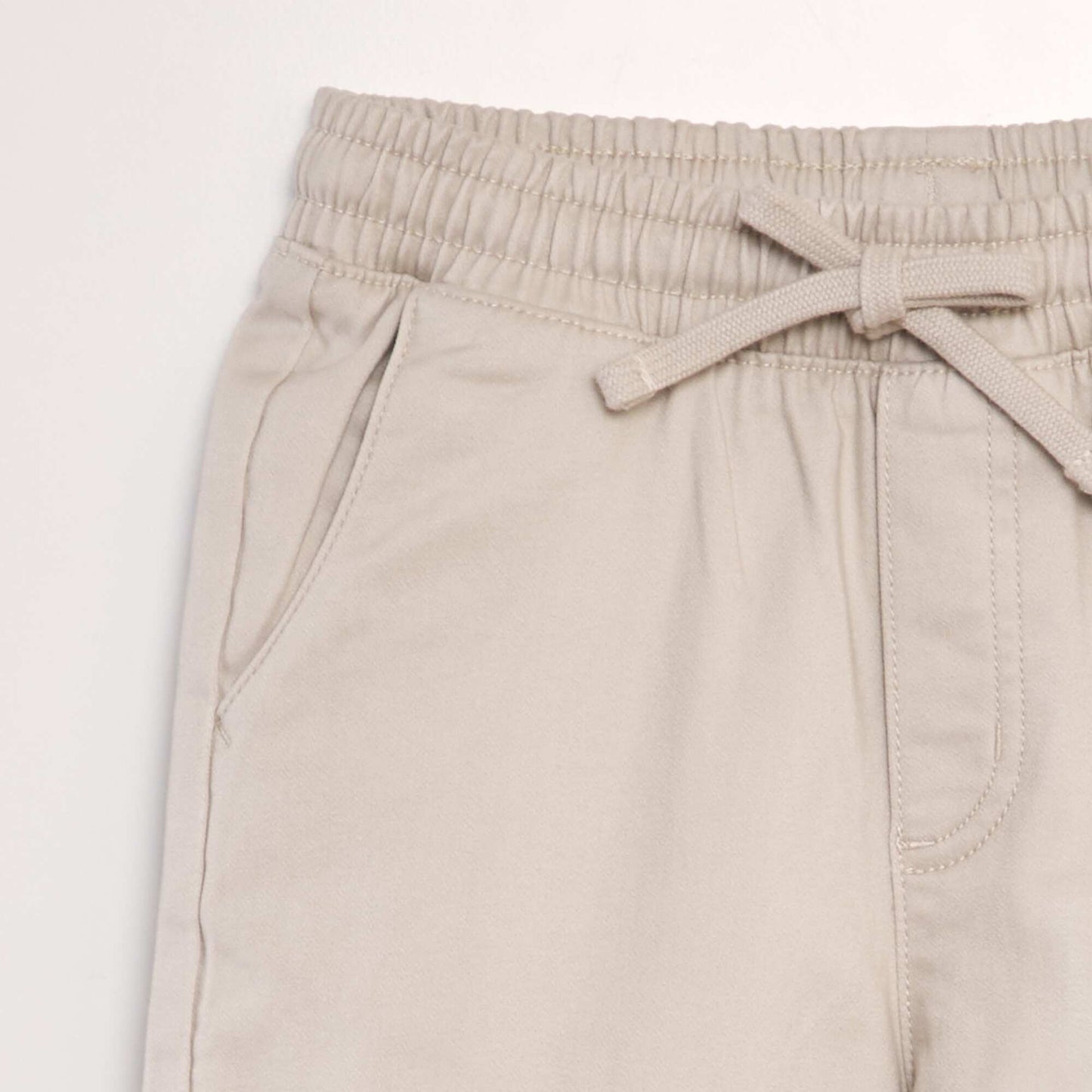 Bermudas con cintura elástica GRIS