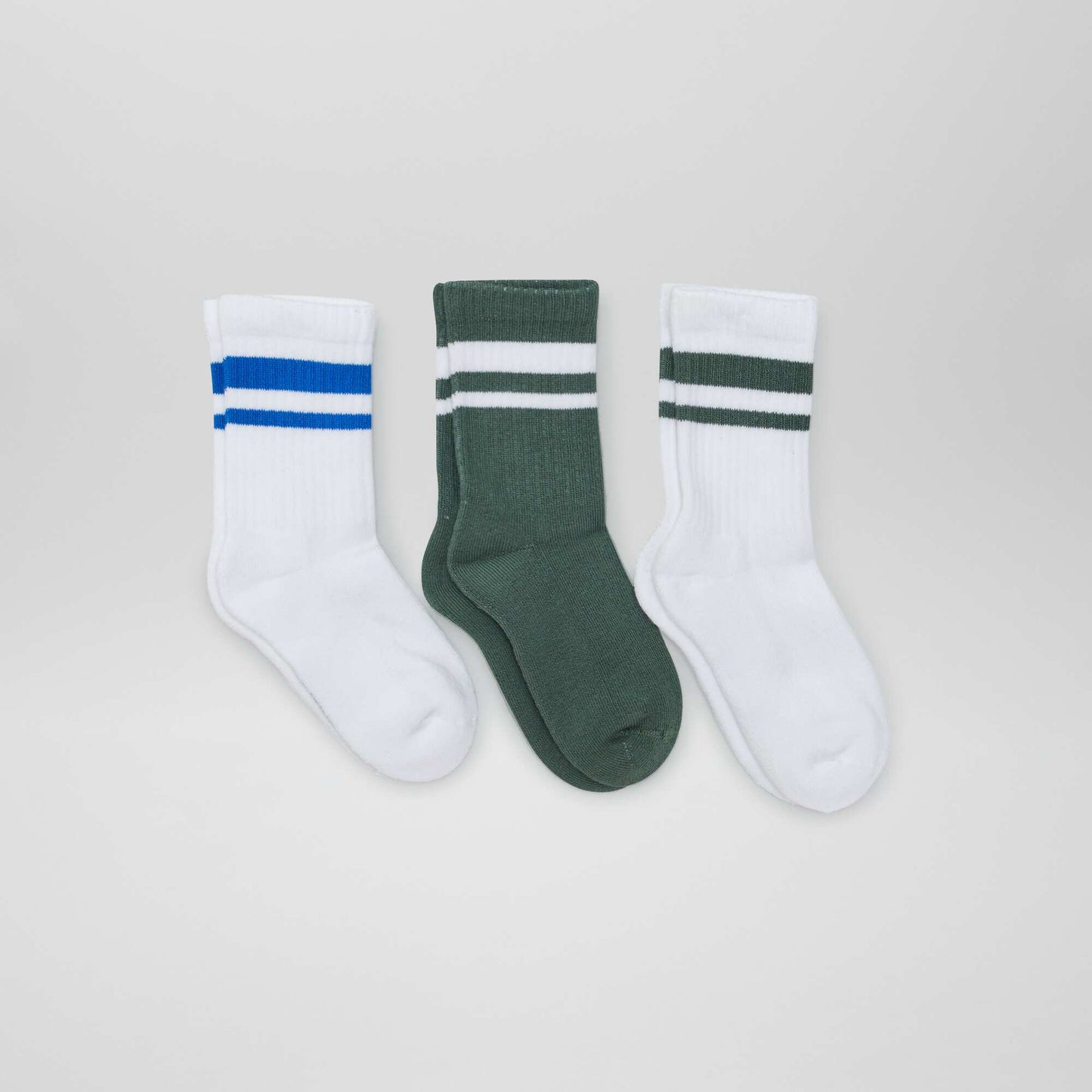 Pack de 3 pares de medias deportivos VERDE