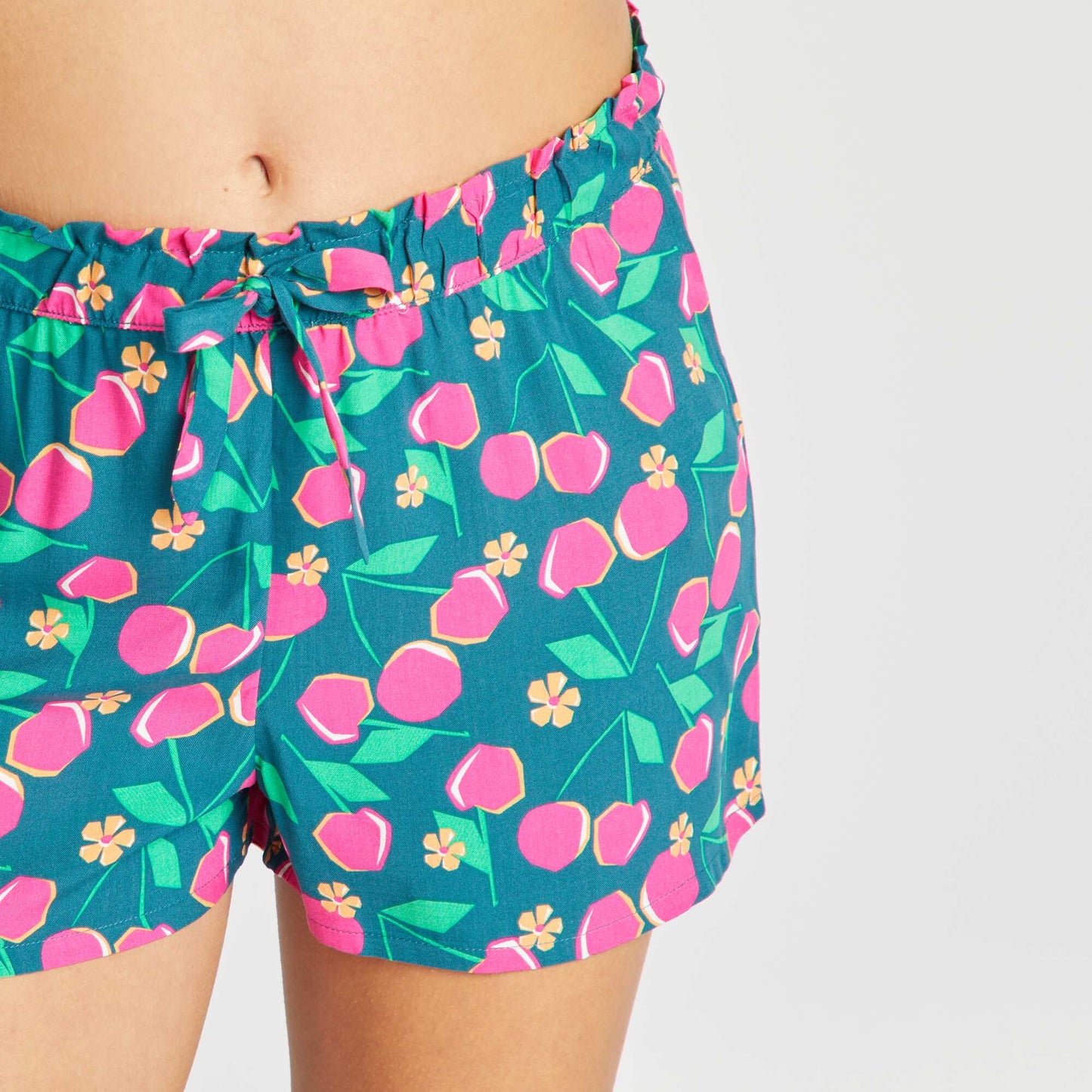 Short de pijama vaporoso AZUL