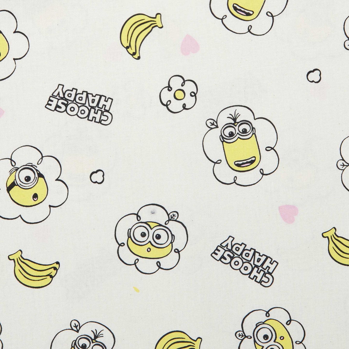 Tote bag de tela 'Minions' BEIGE