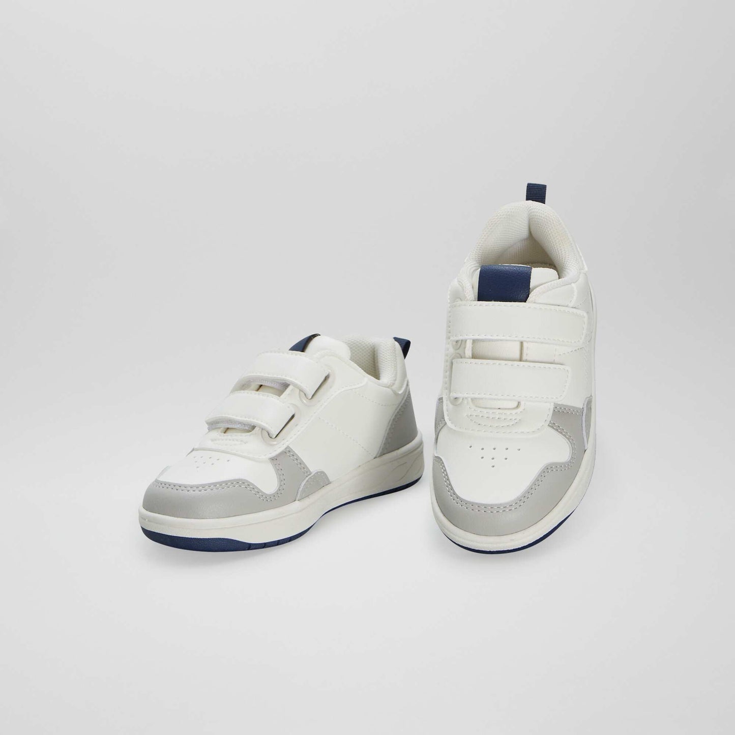 Zapatillas deportivas bajas tricolores blanco