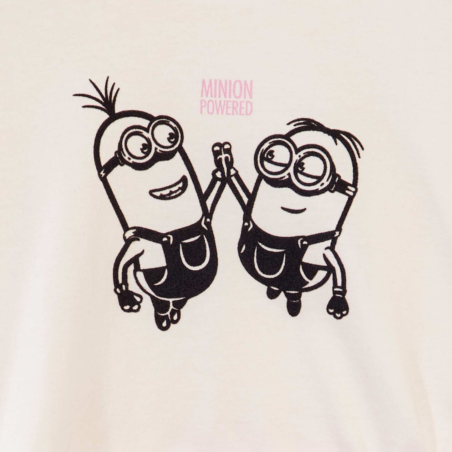 Camiseta de punto 'Minions'  - 2 piezas BLANCO