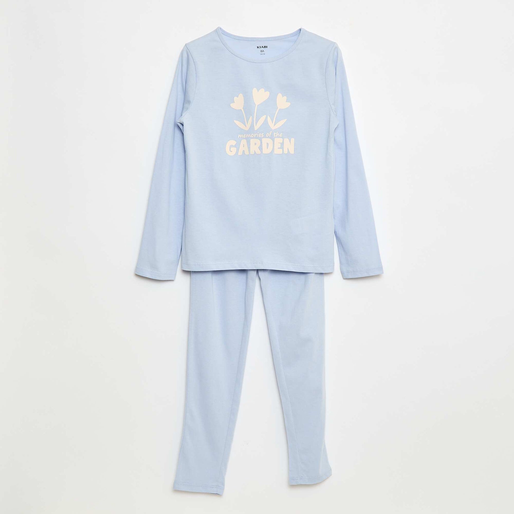 Conjunto pijama camiseta + pantalón - 2 piezas AZUL