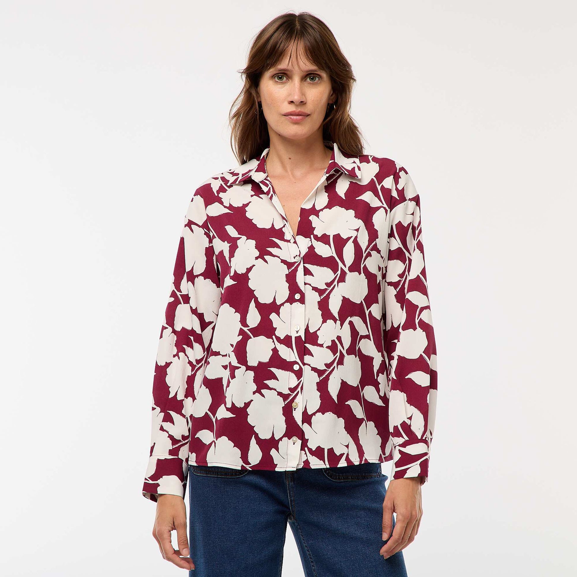 Blusa fluida ROJO