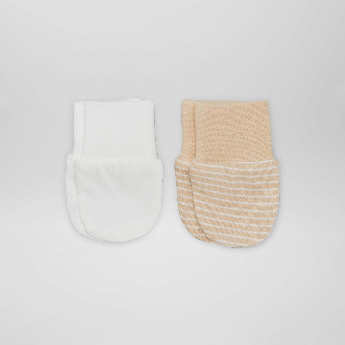 Pack de 2 pares de manoplas antiarañazos BEIGE