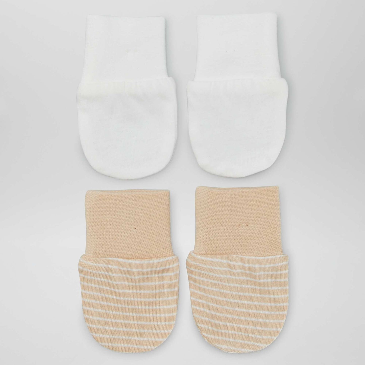 Pack de 2 pares de manoplas antiarañazos BEIGE