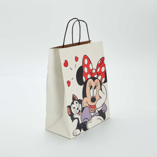 Bolsa de regalo de papel 'Minnie' BEIGE