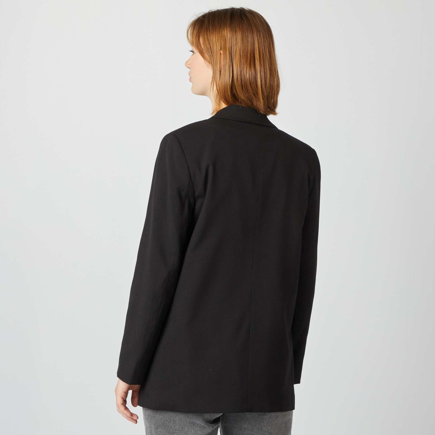 Chaqueta blazer oversize negro