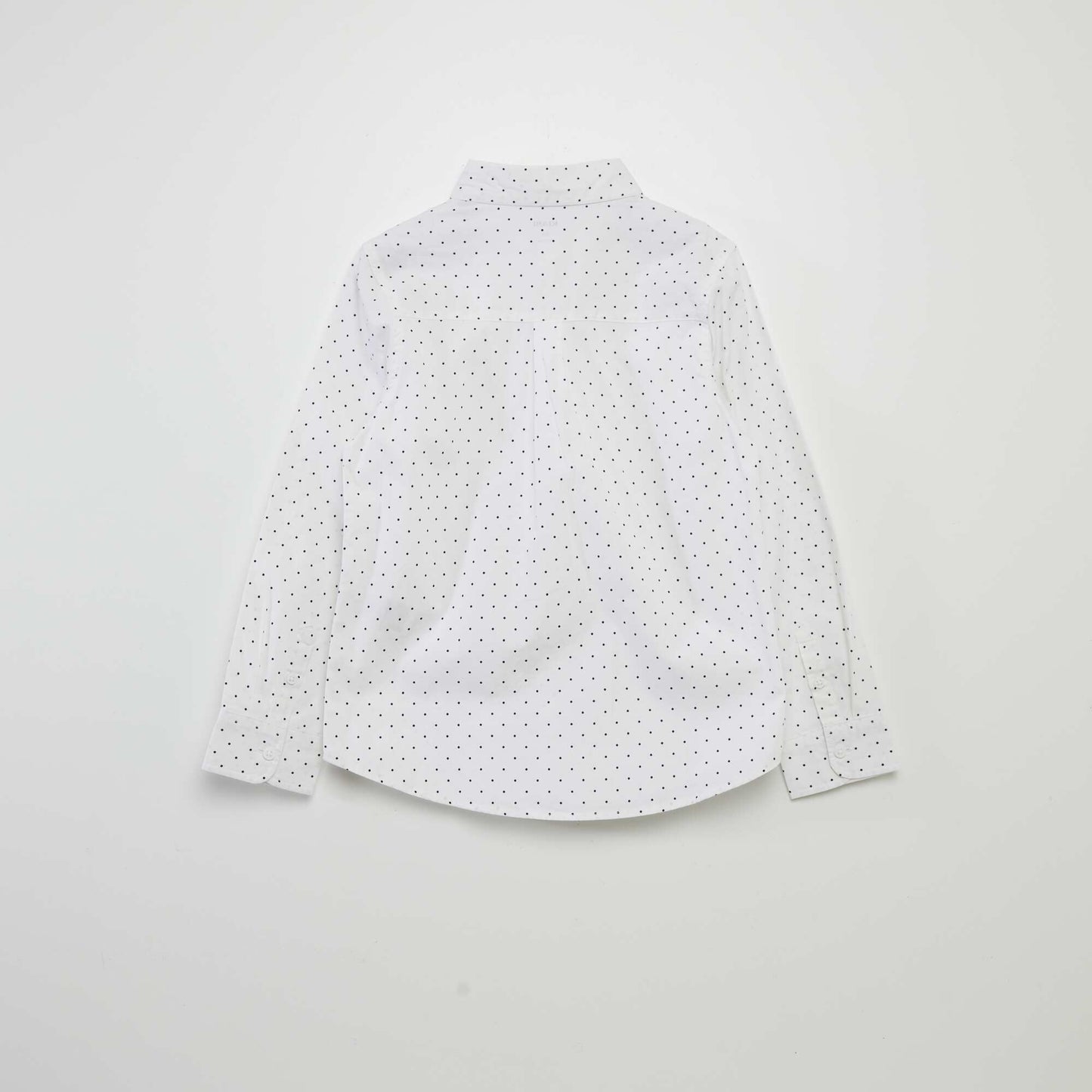 Camisa de popelina estampada BLANCO