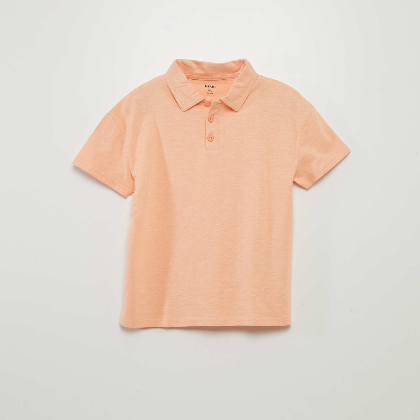 Remera liso de punto NARANJA