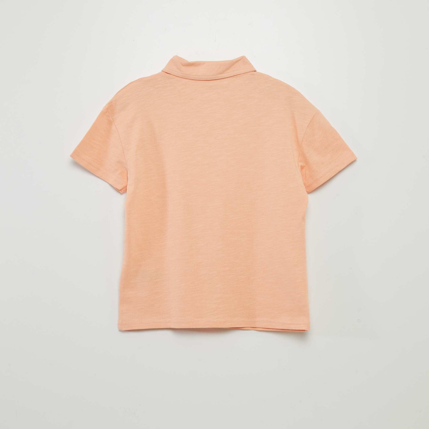 Remera liso de punto NARANJA