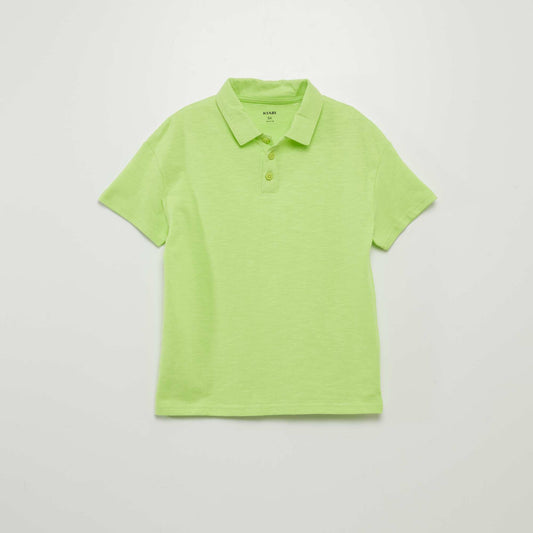 Remera liso de punto VERDE