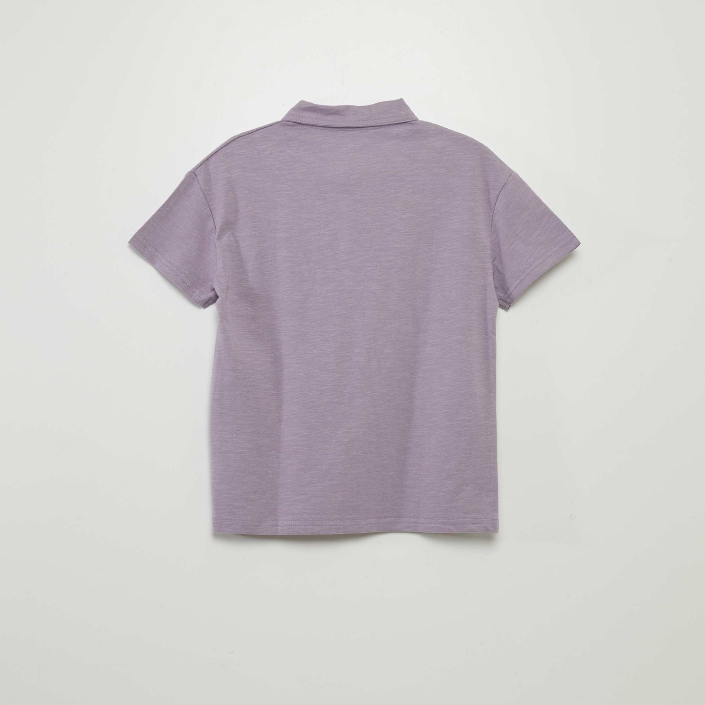 Remera liso de punto PURPURA