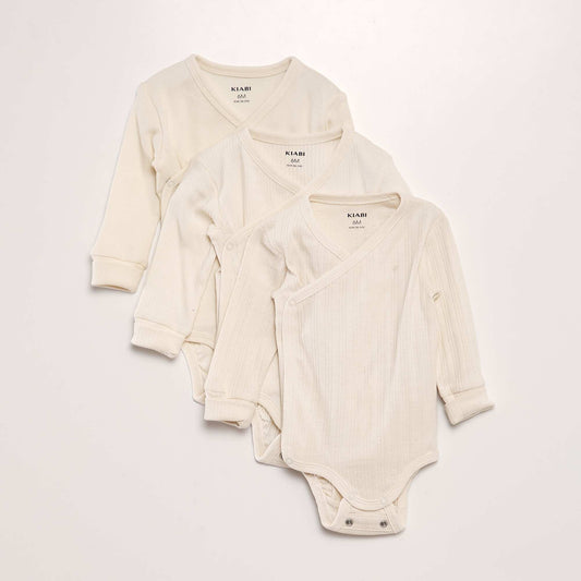 Pack de 3 bodies evolutivos BEIGE