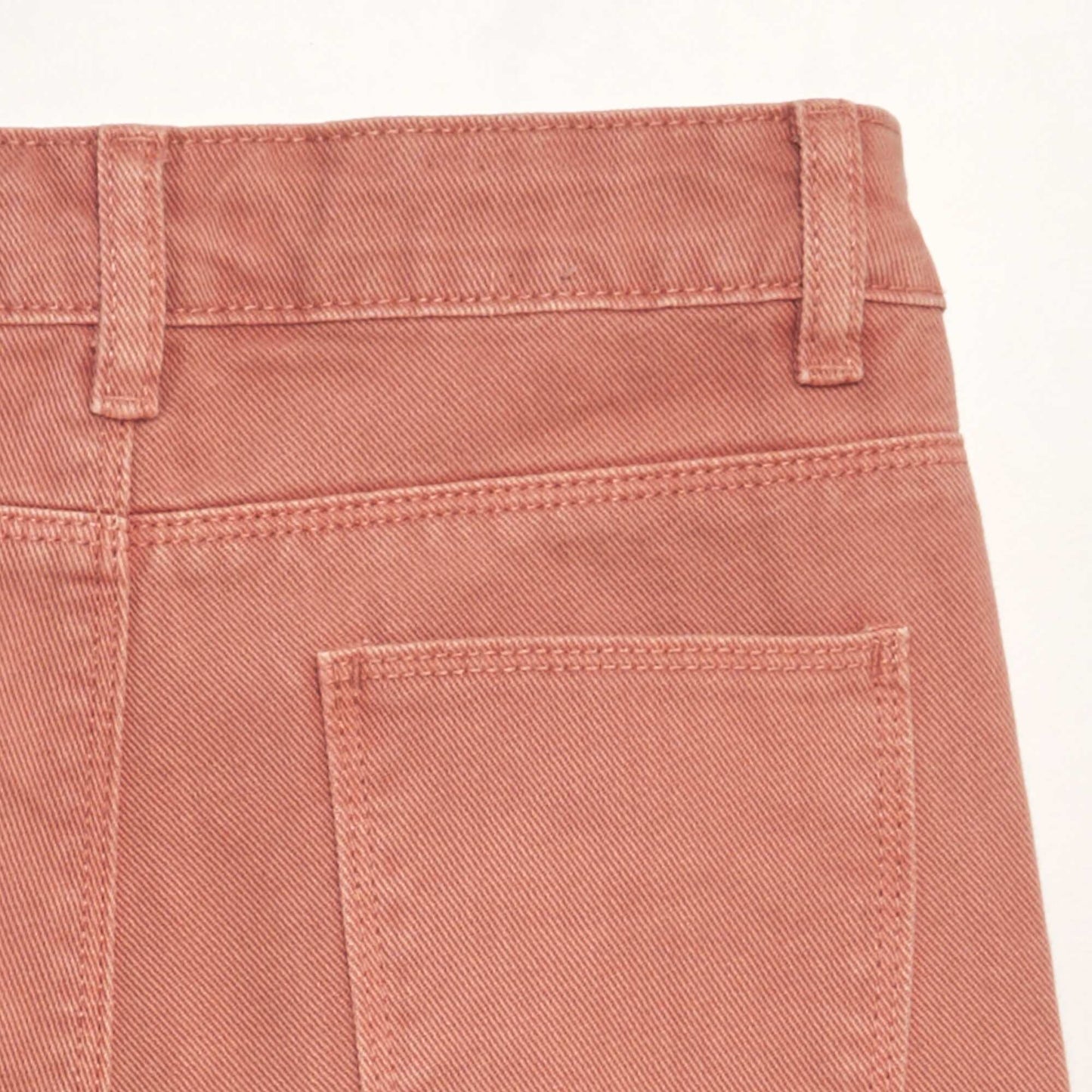 Jean wide leg de tiro alto ROSA