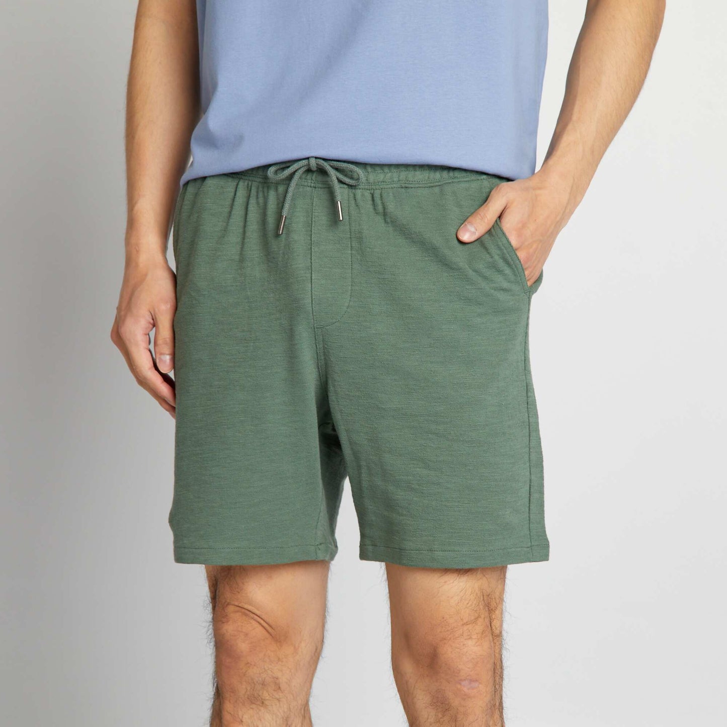 Bermudas de chándal ligeras VERDE