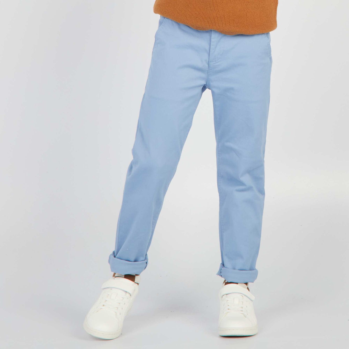 Pantalón chino slim AZUL