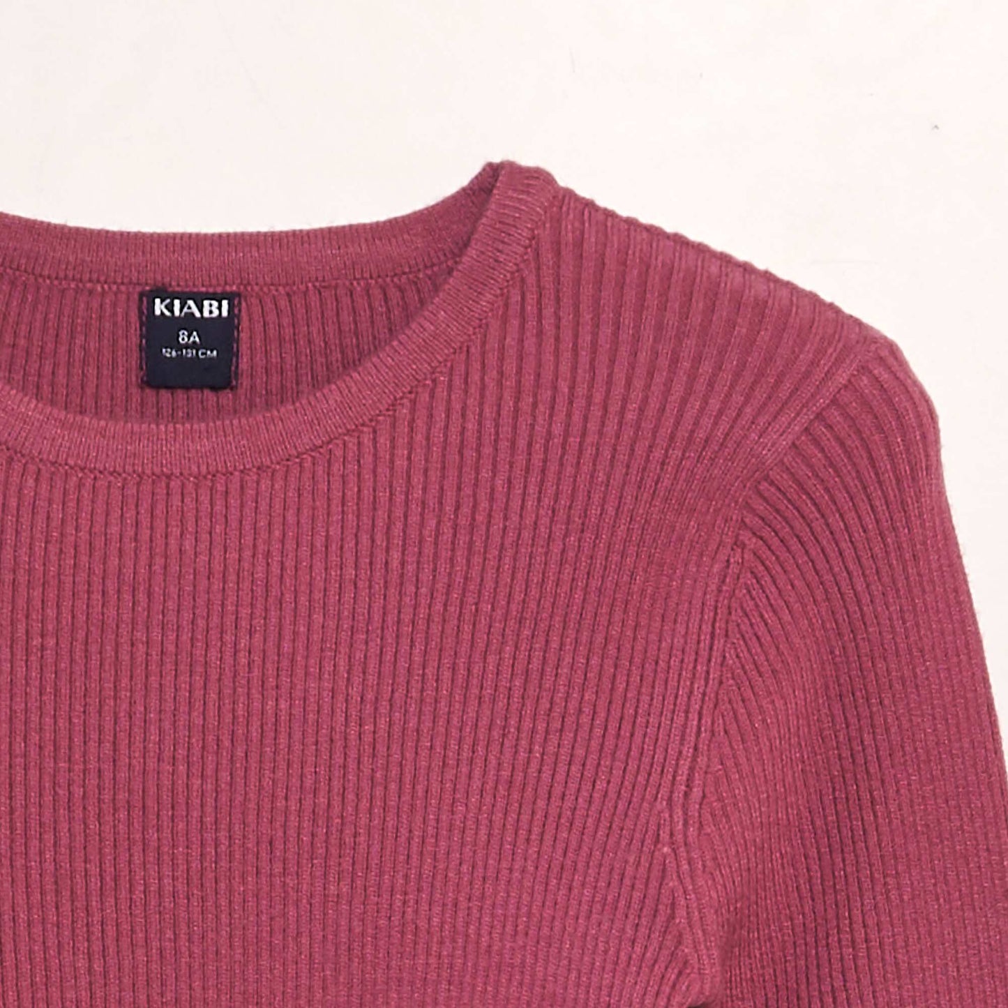 Sweater de canalé PURPURA