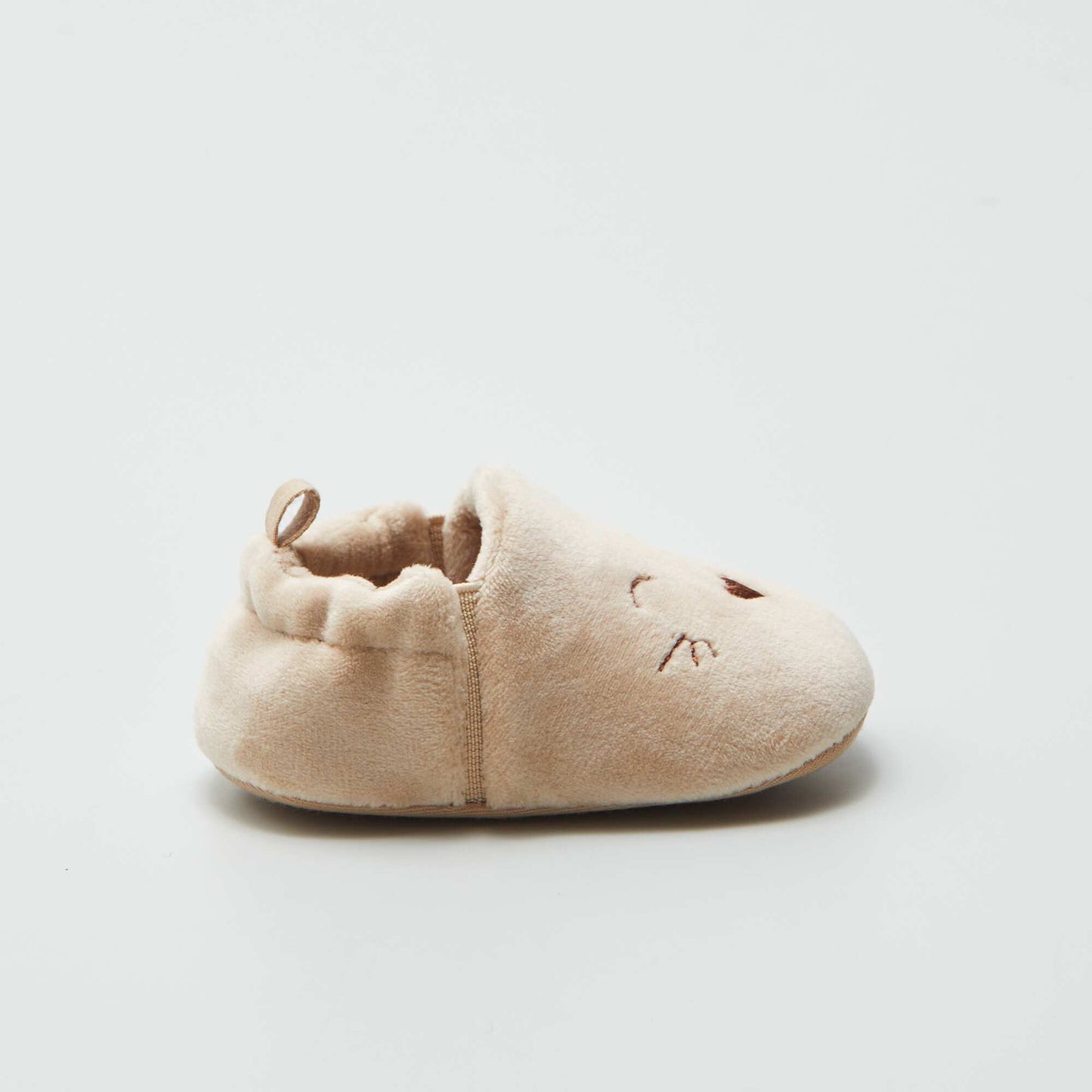 Zapatillas de casa de terciopelo BLANCO