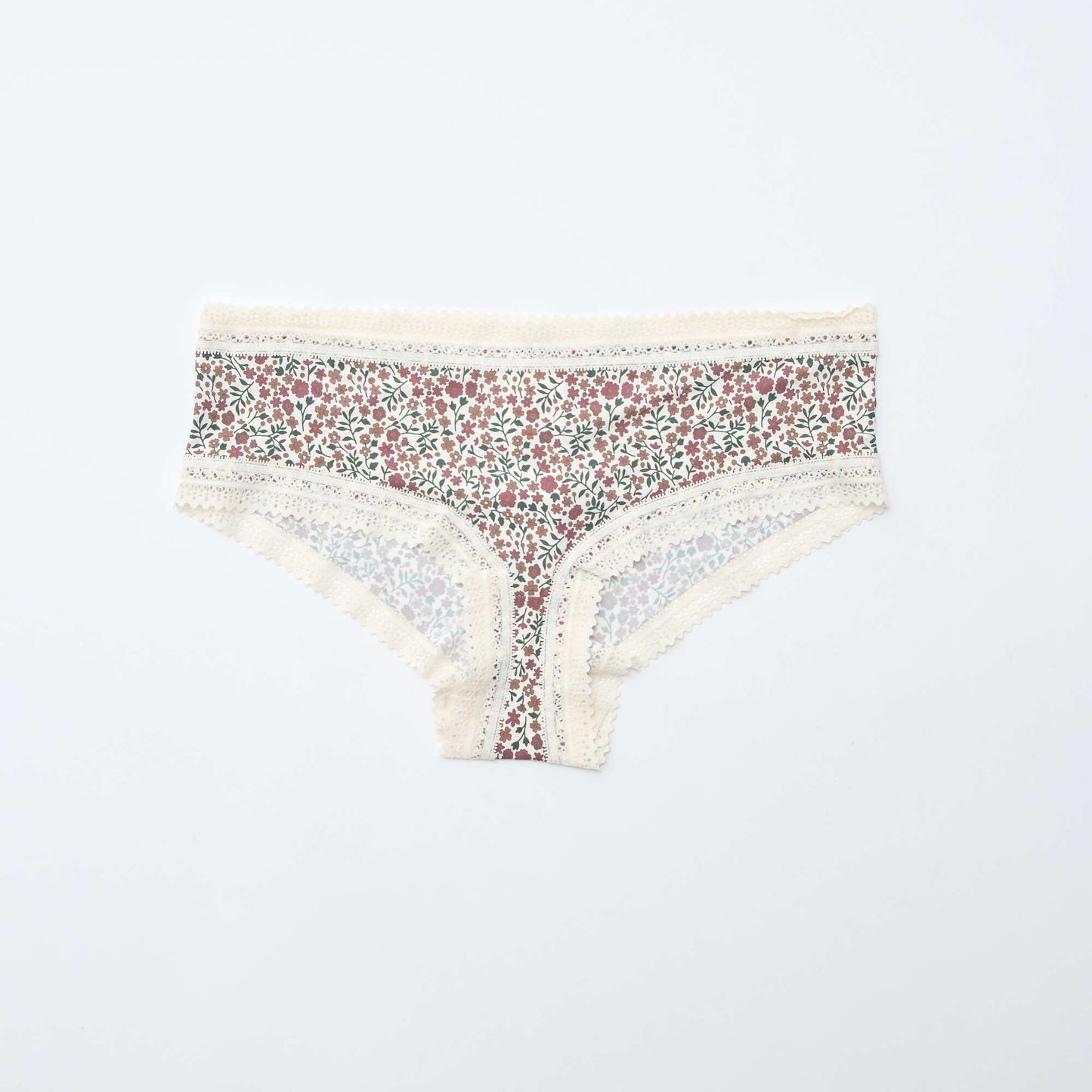 Pack de 3 shortys en microfibra estampada VERDE